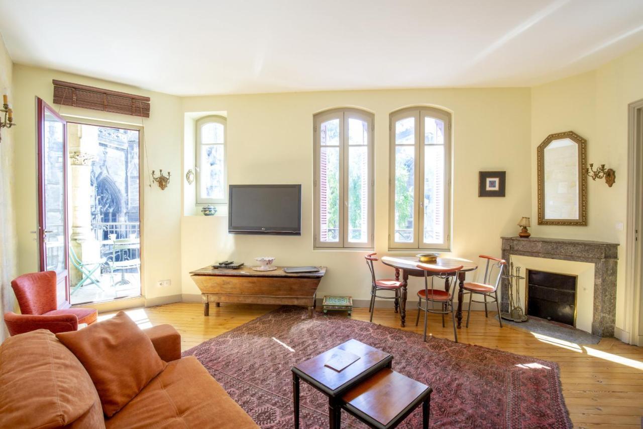 Centre Historique, Appartement Climatise Avec Terrasse Бордо Экстерьер фото